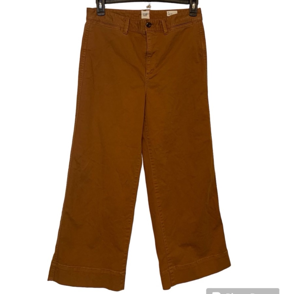 Women’s Gap High Rise Wide Leg Crops Size 10